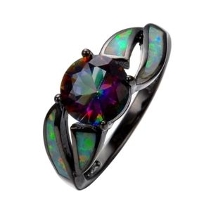 Genuine Fire Opal Ring